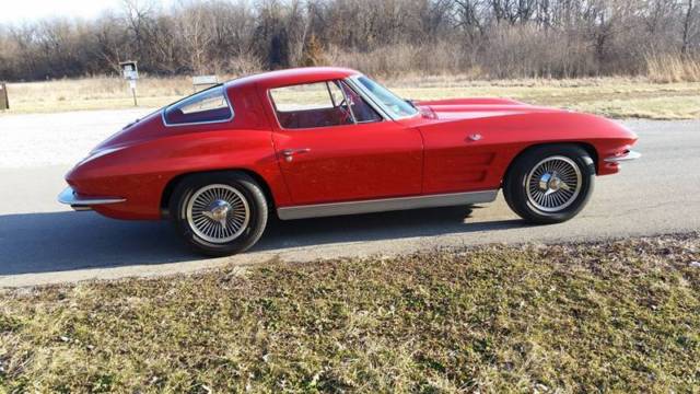1963 Red Chevrolet Corvette N/A