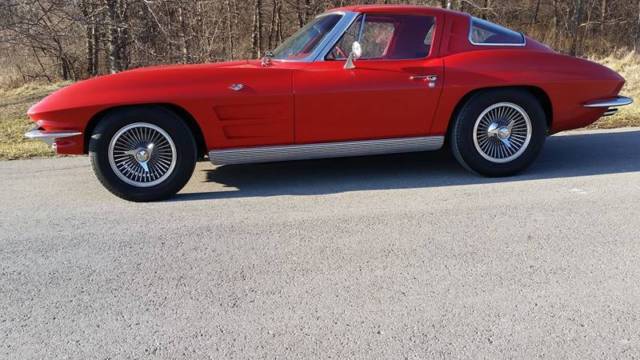 1963 Red Chevrolet Corvette N/A