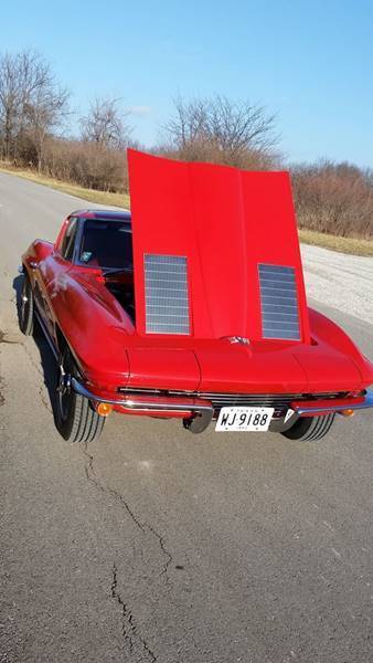1963 Red Chevrolet Corvette N/A