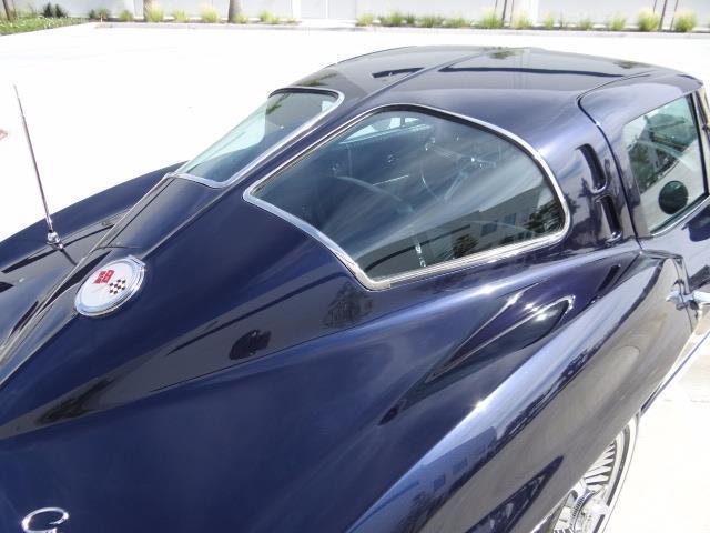 1963 Blue Chevrolet Corvette --