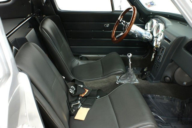 1963 Silver with Black Stripe Chevrolet Corvette Coupe