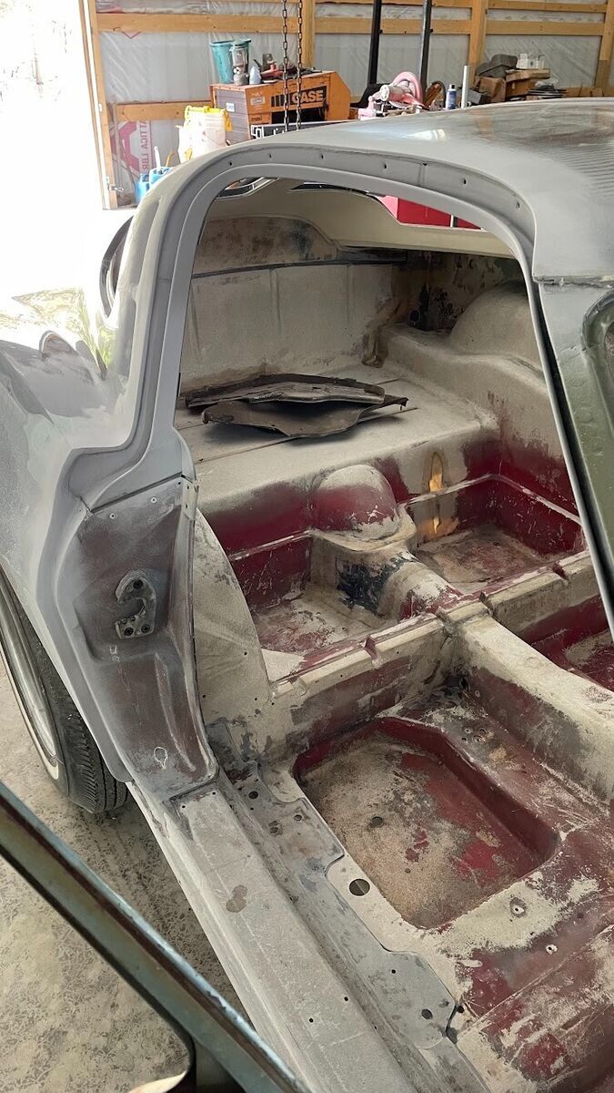 1963 Silver Chevrolet Corvette Coupe