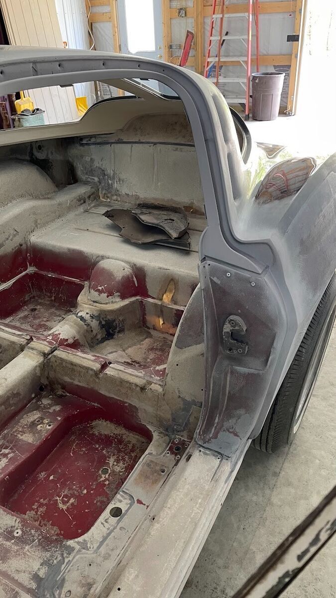 1963 Silver Chevrolet Corvette Coupe