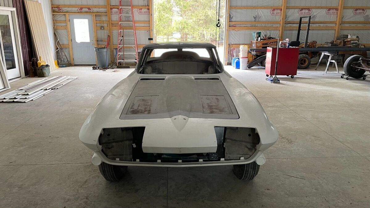 1963 Silver Chevrolet Corvette Coupe