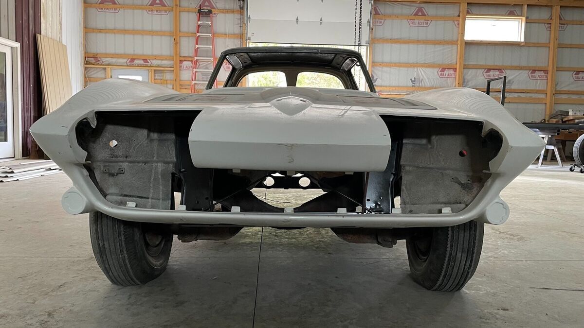 1963 Silver Chevrolet Corvette Coupe