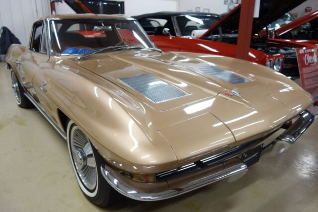 1963 Gold Chevrolet Corvette 2 Door