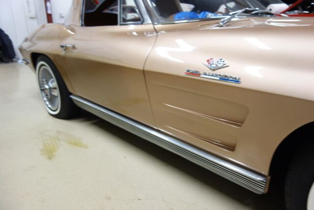 1963 Gold Chevrolet Corvette 2 Door
