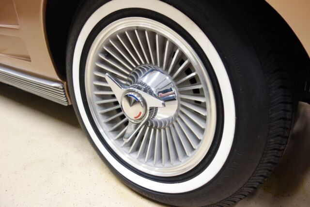1963 Gold Chevrolet Corvette 2 Door
