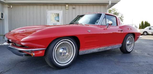 1963 Red Chevrolet Corvette Coupe
