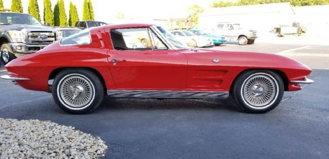 1963 Red Chevrolet Corvette Coupe