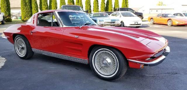 1963 Red Chevrolet Corvette Coupe