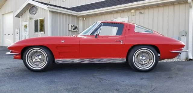 1963 Red Chevrolet Corvette Coupe