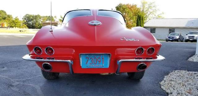 1963 Red Chevrolet Corvette Coupe