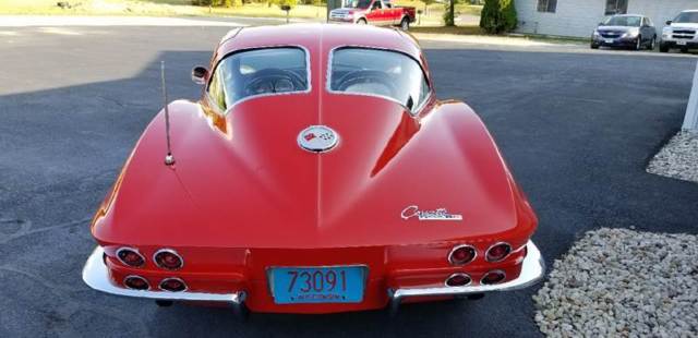 1963 Red Chevrolet Corvette Coupe