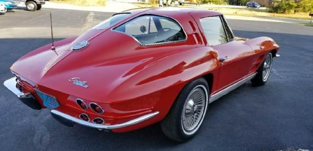 1963 Red Chevrolet Corvette Coupe