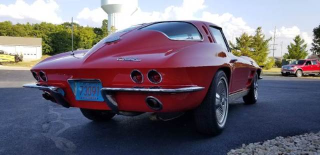 1963 Red Chevrolet Corvette Coupe