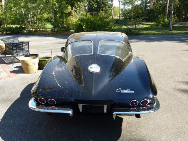 1963 Black Chevrolet Corvette Coupe