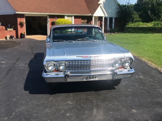 1963 Blue Chevrolet Impala