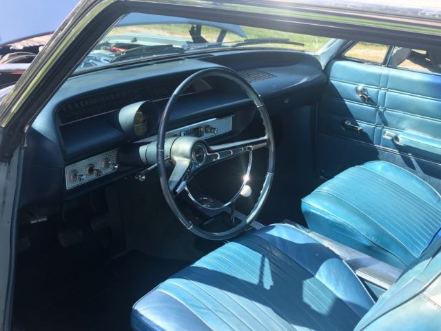 1963 Blue Chevrolet Impala