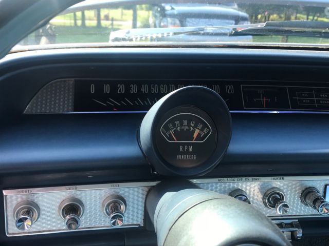 1963 Blue Chevrolet Impala