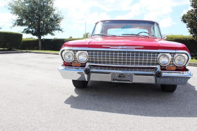 1963 Red Chevrolet Impala Sedan