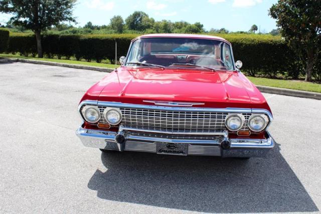 1963 Red Chevrolet Impala Sedan