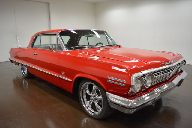 1963 Red Chevrolet Impala --