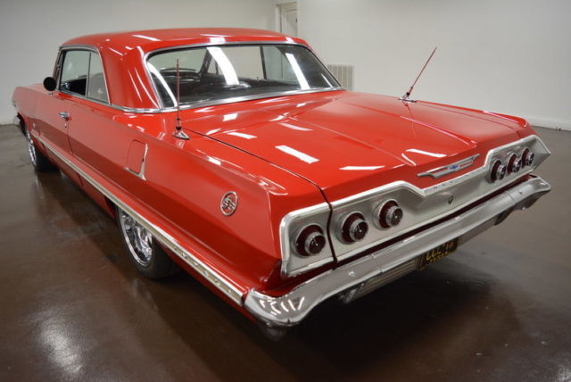 1963 Red Chevrolet Impala --