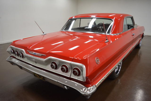 1963 Red Chevrolet Impala --