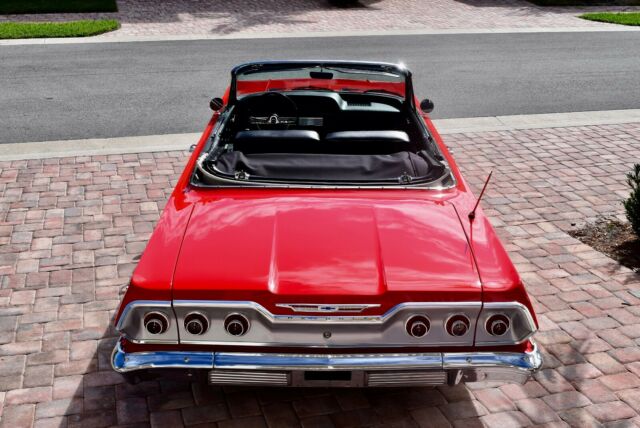 1963 Red Chevrolet Impala Coupe
