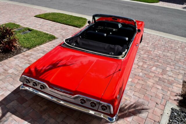 1963 Red Chevrolet Impala Coupe