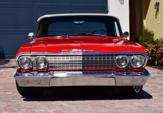 1963 Red Chevrolet Impala Coupe