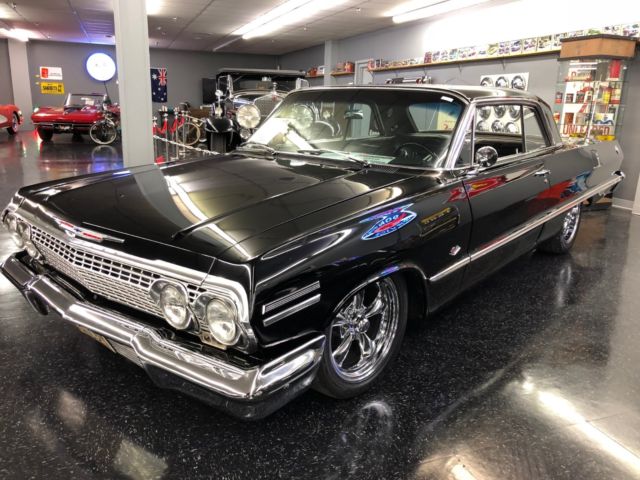 1963 Black Chevrolet Impala Coupe