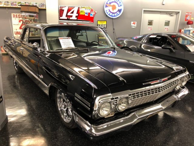 1963 Black Chevrolet Impala Coupe