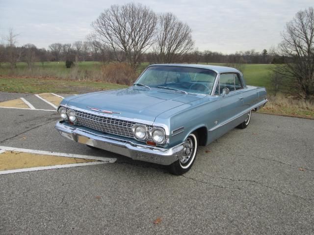 1963 Blue Chevrolet Impala
