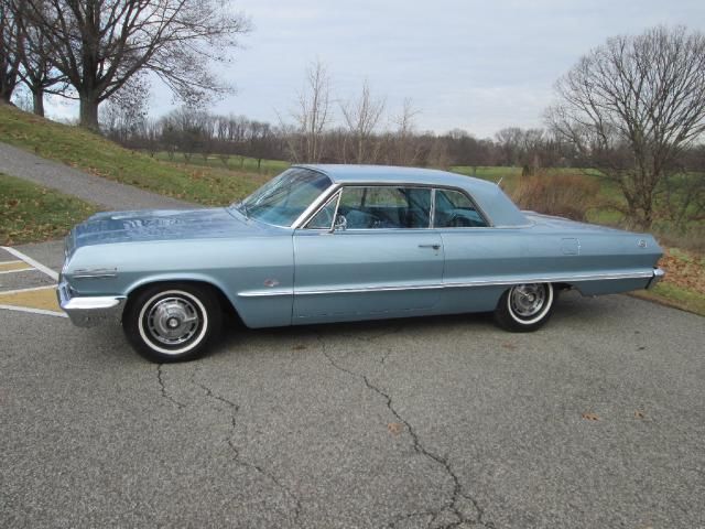 1963 Blue Chevrolet Impala