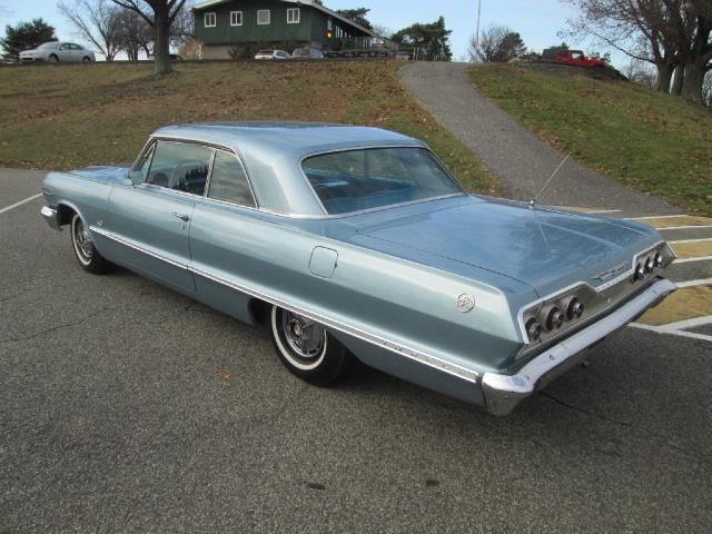 1963 Blue Chevrolet Impala