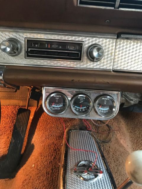 1963 Gold Chevrolet Impala Coupe