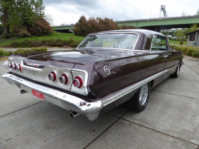 1963 Palomar Red Metallic Chevrolet Impala Coupe