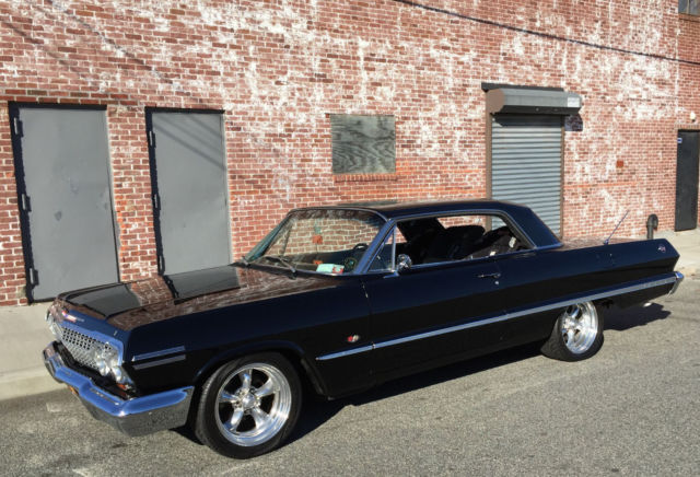 1963 Black Chevrolet Impala Coupe