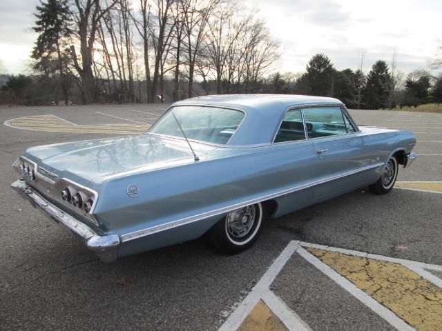 1963 Blue Chevrolet Impala