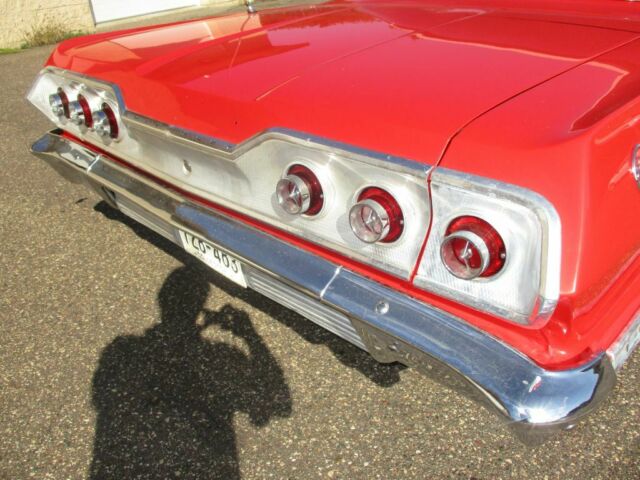 1963 Red Chevrolet Impala --