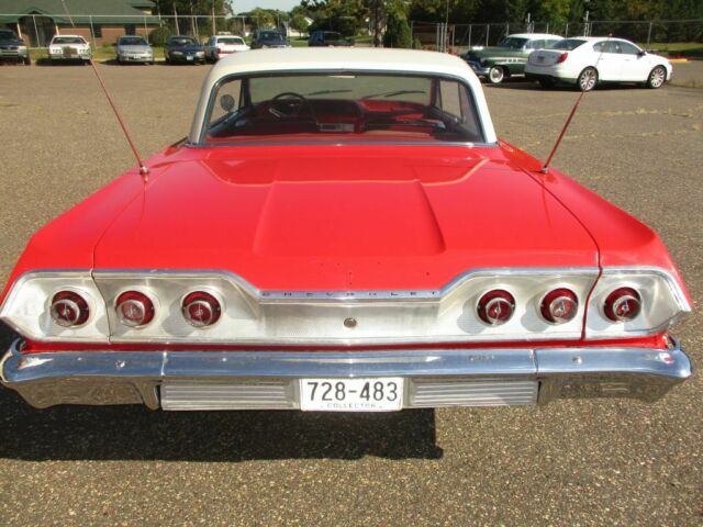 1963 Red Chevrolet Impala --