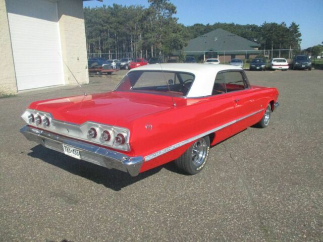 1963 Red Chevrolet Impala --