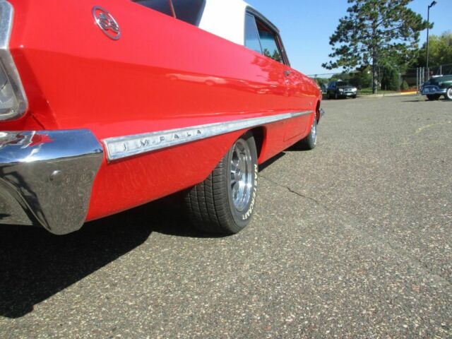 1963 Red Chevrolet Impala --