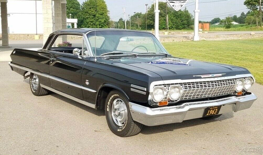1963 Black Chevrolet Impala Sedan