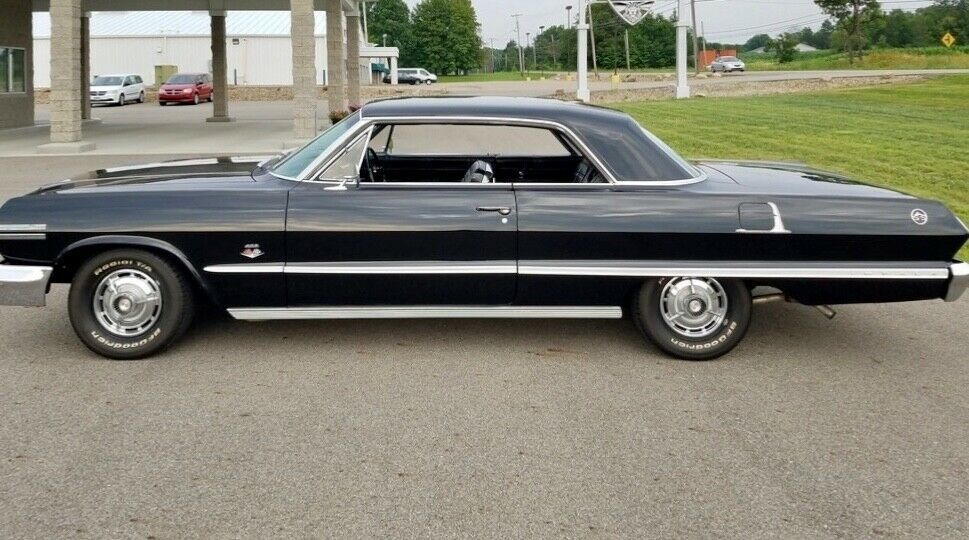 1963 Black Chevrolet Impala Sedan