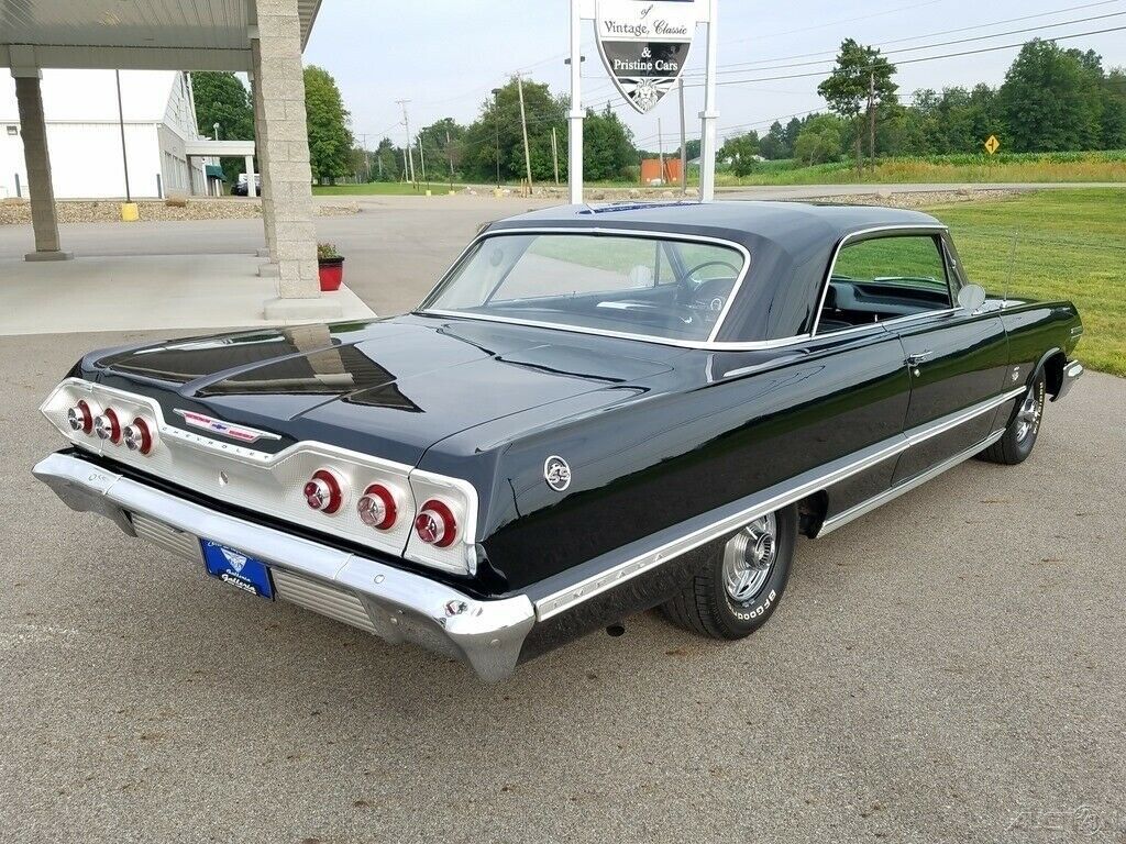 1963 Black Chevrolet Impala Sedan
