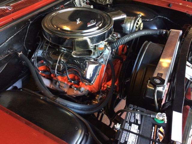 1963 Maroon Chevrolet Impala Coupe