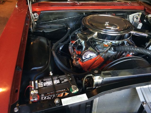 1963 Maroon Chevrolet Impala Coupe